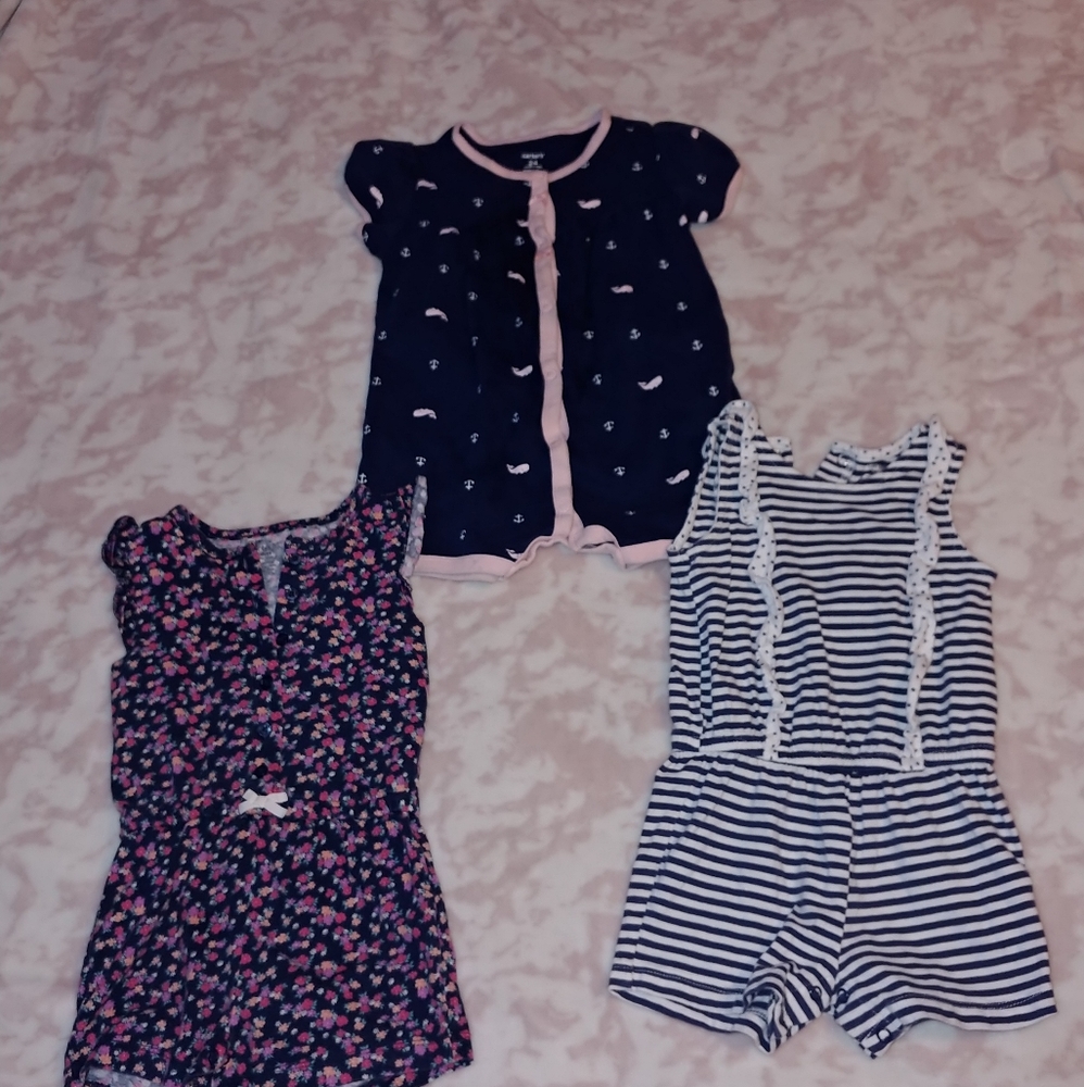 Carter's Romper Lot 24 Months
